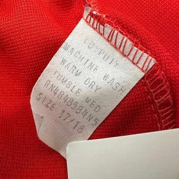 Vintage Red Casual Polyester Blazer Women’s Size 17/18 - Picture 2 of 10